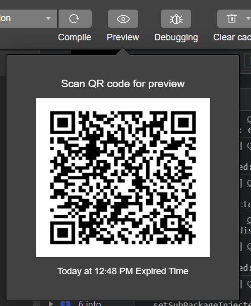 Preview QR Code
